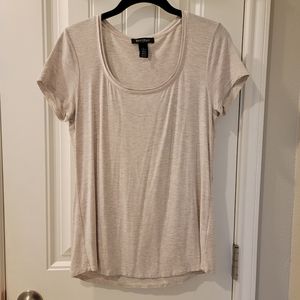 WHBM Scoop Neck Tee